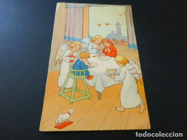 Postales: LA BENDICION DE LA MESA ANTIGUA POSTAL - Foto 1