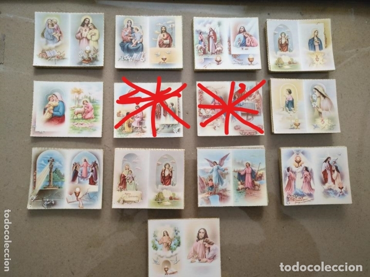 Postkarten: ANTIGUO RECORDATORIO DE COMUNION  RELIGIOSOS ESTAMPA A ELEGIR SIN PLEGAR Y SIN ESCRIBIR