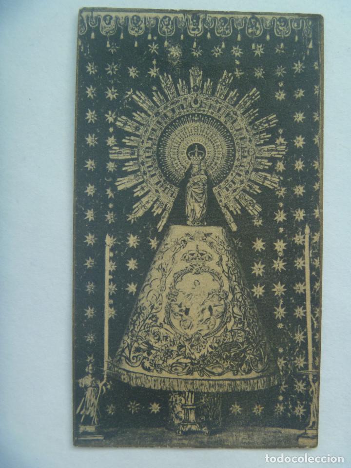 Postales: MUY ANTIGUA ESTAMPA DE LA VIRGEN PILAR