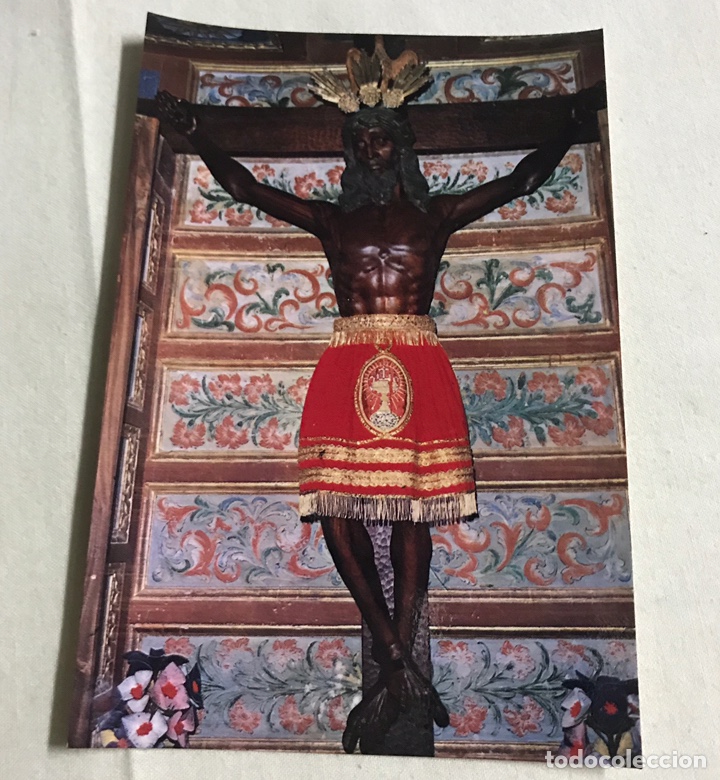 Postales: POSTAL DEL SANT&Iacute;SIMO CRISTO DEL ESP&Iacute;RITU SANTO. PATR&Oacute;N DE MALAGON