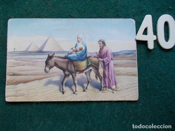 Cartoline: Postal religiosa antigua a&ntilde;os 50 escrita