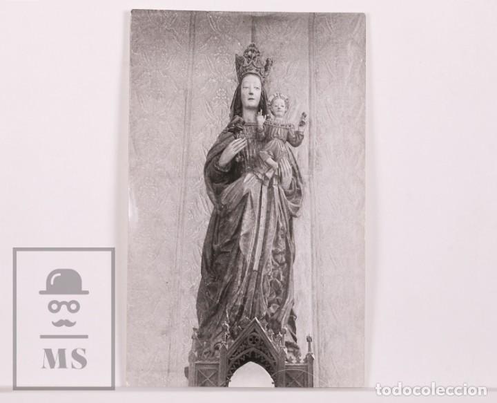 Cartes Postales: Fotograf&iacute;a / Postal Fotogr&aacute;fica - Mare de D&eacute;u del Cor, Montblanc - Medidas 9 x 14 cm