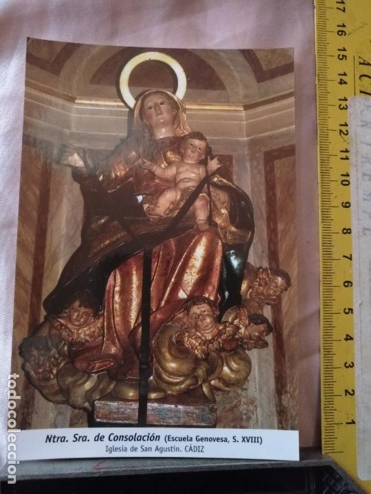 Postales: POSTAL DE LA SEMANA SANTA DE CADIZ CAPITAL VIRGEN DE LA CONSOLACION