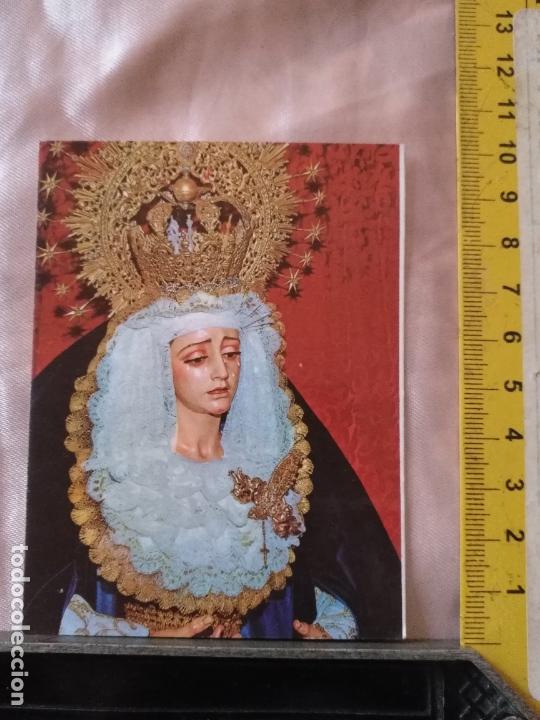 Postales: ESTAMPA O POSTAL DE LA SEMANA SANTA DE CADIZ CAPITAL VIRGEN - VER TAMA&Ntilde;O EN FOTO