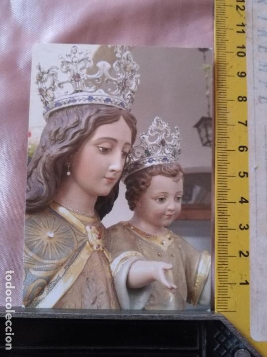 Postales: ESTAMPA O POSTAL DE LA SEMANA SANTA DE CADIZ CAPITAL VIRGEN - VER TAMA&Ntilde;O EN FOTO