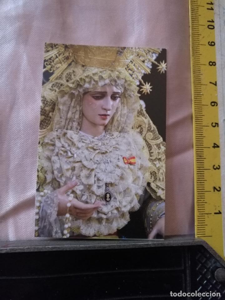 Postales: ESTAMPA O POSTAL DE LA SEMANA SANTA DE CADIZ CAPITAL VIRGEN - VER TAMA&Ntilde;O EN FOTO
