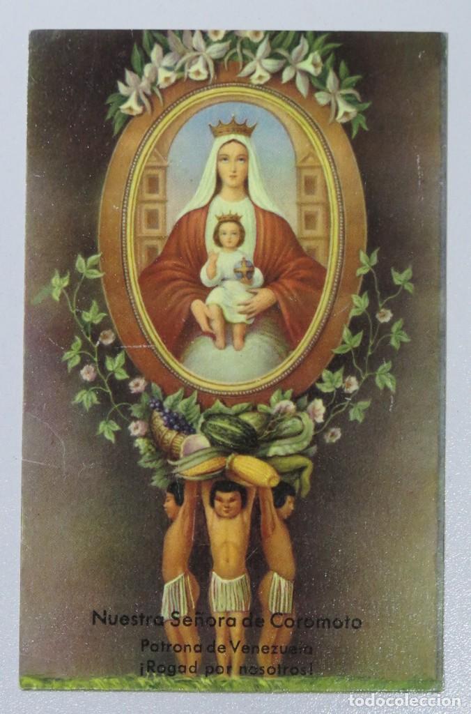 Postais: POSTAL. NUESTRA SE&Ntilde;ORA DE COROMOTO. PATRONA DE VENEZUELA. SC