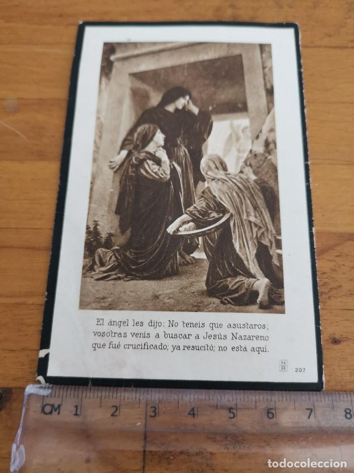 Postales: 1954-Recordatorio de Canet de Mar - Foto 3