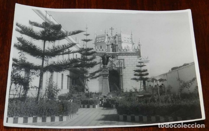 Postkarten: FOTOGRAFIA DE LA CAPILLA DE LA ASOCIACION  GENERAL DE CARIDAD, FOTOGRAFO RODRIGUEZ, MIDE 17,2 X 11,7