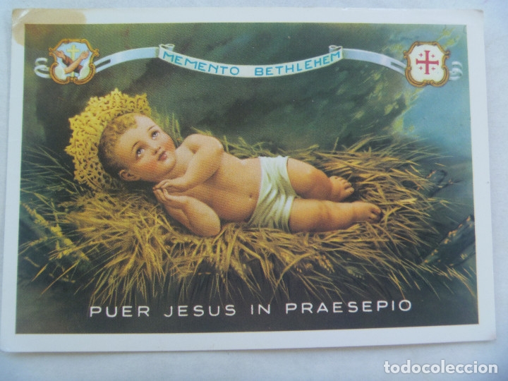 Postales: POSTAL DEL  NI&Ntilde;O JESUS DE BELEN