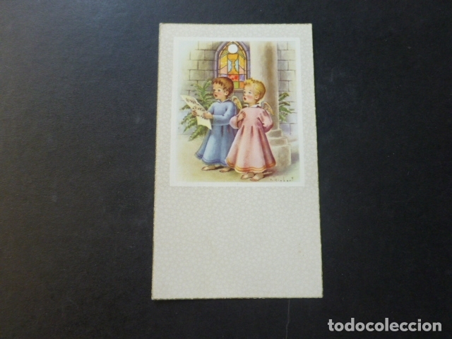 Postales: GISBERT ILUSTRADOR RECORDATORIO PRIMERA COMUNION - Foto 1