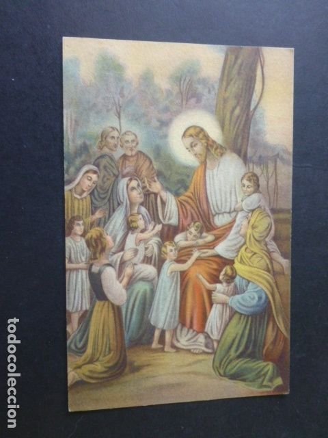 Postales: JESUS CON LOS NI&Ntilde;OS POSTAL - Foto 1