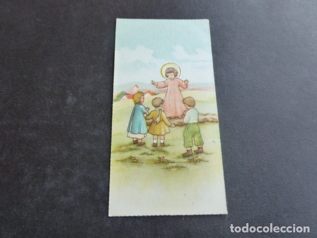 Postales: RECORDATORIO BAUTIZO 1958 - Foto 1