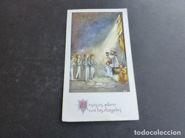 Postales: RECORDATORIO PRIMERA COMUNION - Foto 1