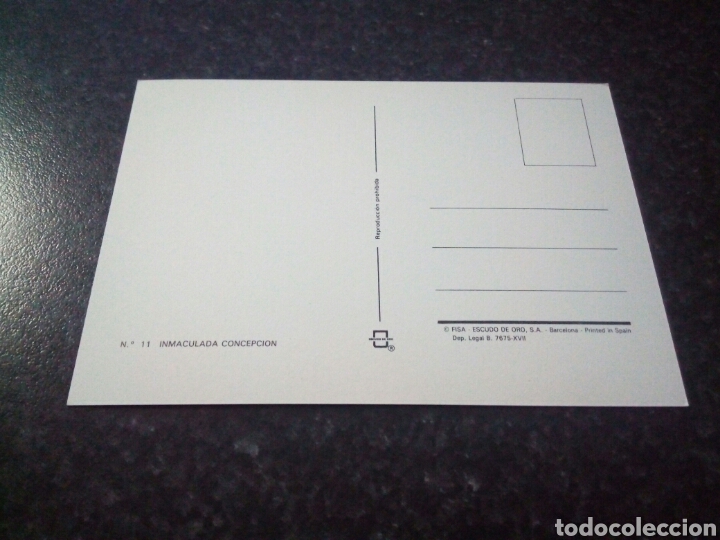 Postales: Postal Religiosa. Inmaculada Concepcion - Foto 2