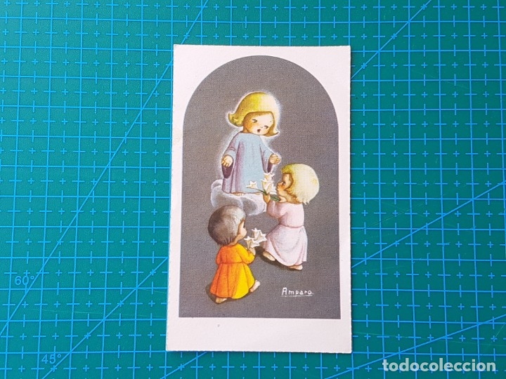 Postales: RECUERDO PRIMERA COMUNION. NI&Ntilde;O JESUS. AMPARO. SUBI 4056/3. TENERIFE-1966