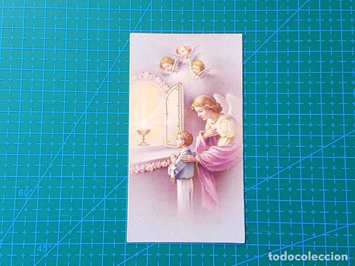 Postales: RECUERDO PRIMERA COMUNION. NI&Ntilde;O/JESUS. ORACION. 400 LT 43. TENERIFE-1967