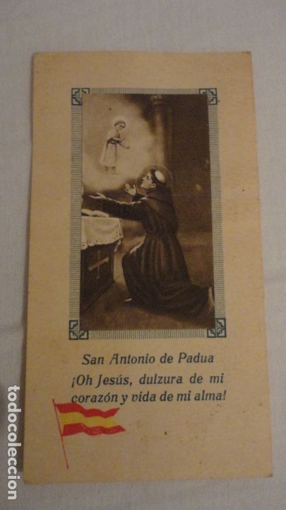 Postales: ANTIGUA ESTAMPA SAN ANTONIO DE PADUA.