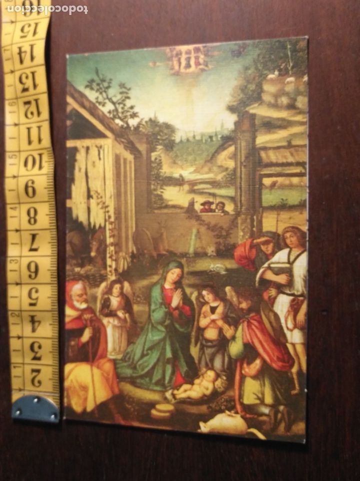 Postales: FELICITACION NAVIDAD TARJETA ESCRITA diptico navidad portal DE belen NACIMIENTO - VIRGEN NI&Ntilde;O JESUS