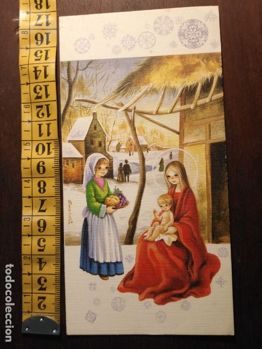 Postais: FELICITACION NAVIDAD TARJETA ESCRITA diptico navidad portal DE belen NACIMIENTO - VIRGEN NI&Ntilde;O JESUS