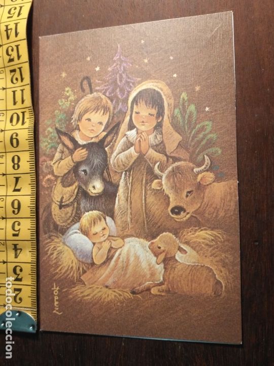 Postales: FELICITACION NAVIDAD TARJETA ESCRITA diptico navidad portal DE belen NACIMIENTO - VIRGEN NI&Ntilde;O JESUS