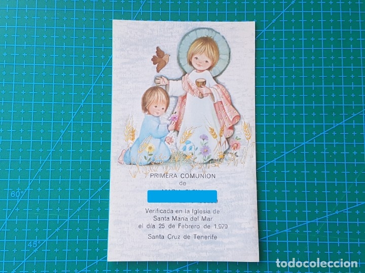 Postales: RECUERDO PRIMERA COMUNION - NI&Ntilde;O JESUS, CALIZ. DETALLES DORADOS - ORTIZ R748- TENERIFE-1979