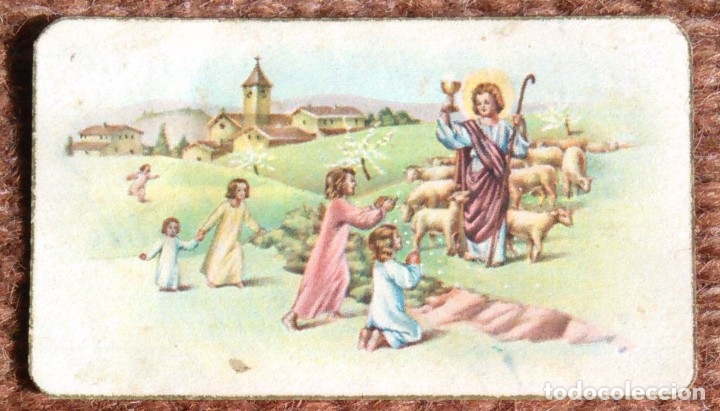 Postales: ESTAMPITA CON TEMA RELIGIOSO - Foto 1