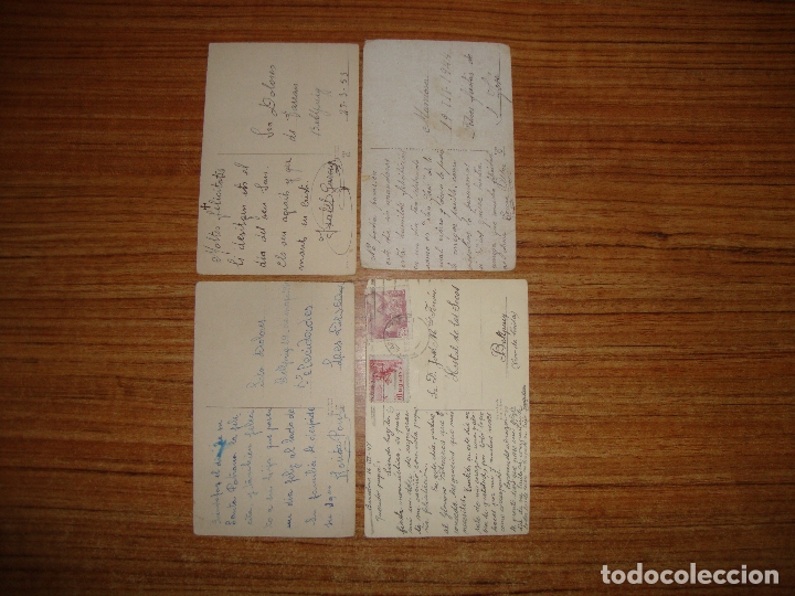 Postales: LOTE DE 4 POSTALES TEMA RELIGIOSO - Foto 2