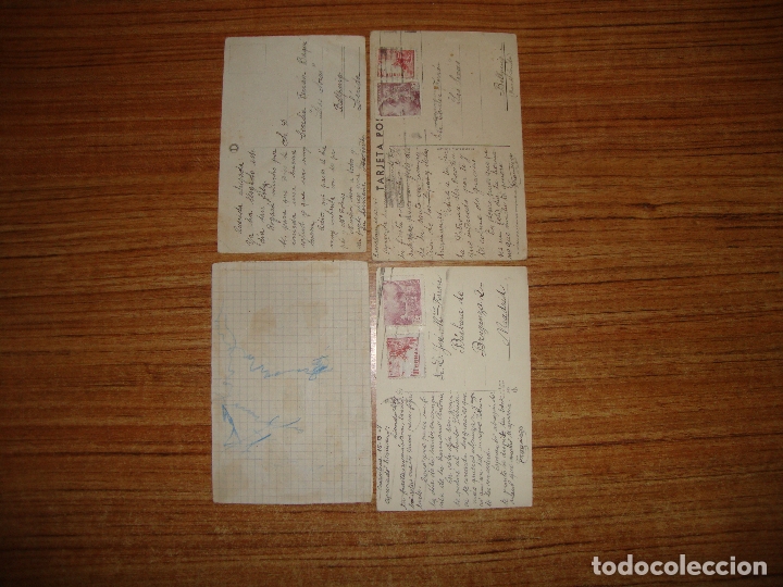 Postales: LOTE DE 4 POSTALES TEMA RELIGIOSO - Foto 2