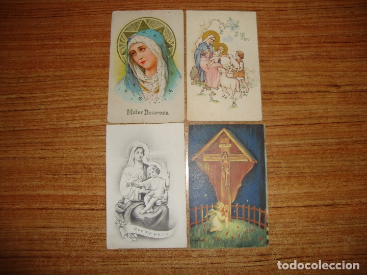 Postales: LOTE DE 4 POSTALES TEMA RELIGIOSO - Foto 1