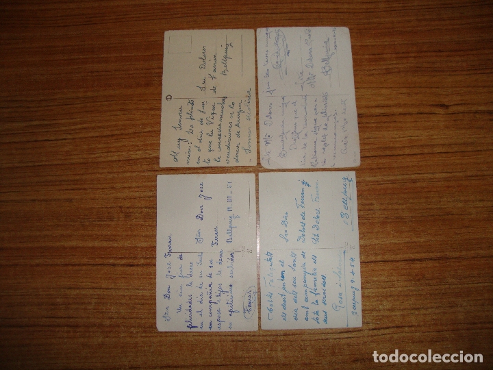 Postales: LOTE DE 4 POSTALES TEMA RELIGIOSO - Foto 2