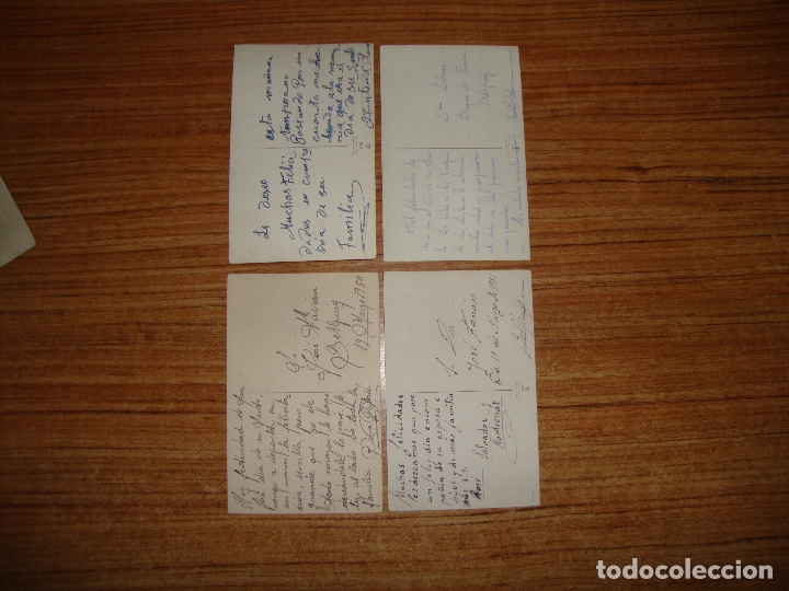 Postales: LOTE DE 4 POSTALES TEMA RELIGIOSO - Foto 2