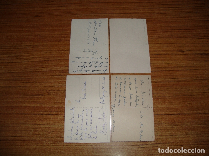 Postales: LOTE DE 4 POSTALES TEMA RELIGIOSO - Foto 2