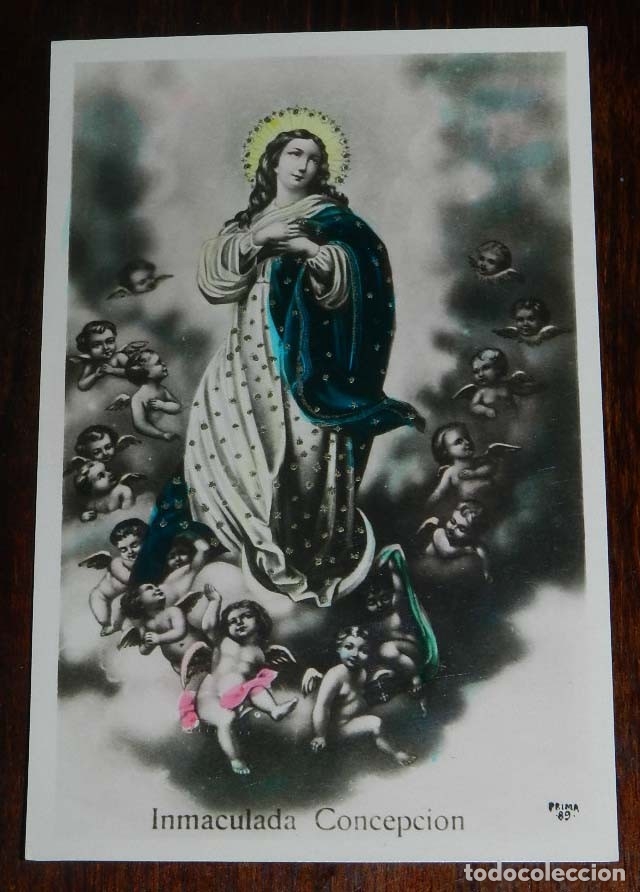 Postkarten: FOTO POSTAL DE LA INMACULADA CONCEPCION, FOTO PRIMA 89, ED. G.H. ALSINA, NO CIRCULADA, ESCRITA.