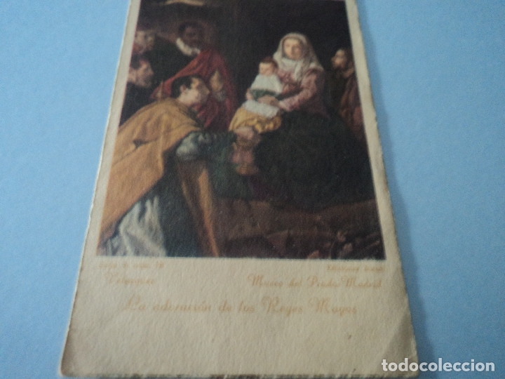 Postales: LA ADORACION DE LOS REYES MAGOS VELAZQUEZ ED BARSAL SERIE A N&ordm; 78 10 X 6 CM
