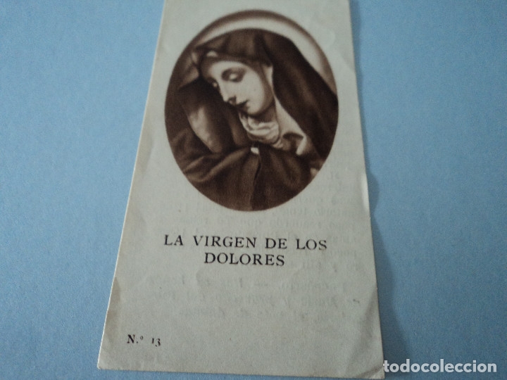 Postales: ANTIGUA ESTAMPA LA VIRGEN DE LOS DOLORES