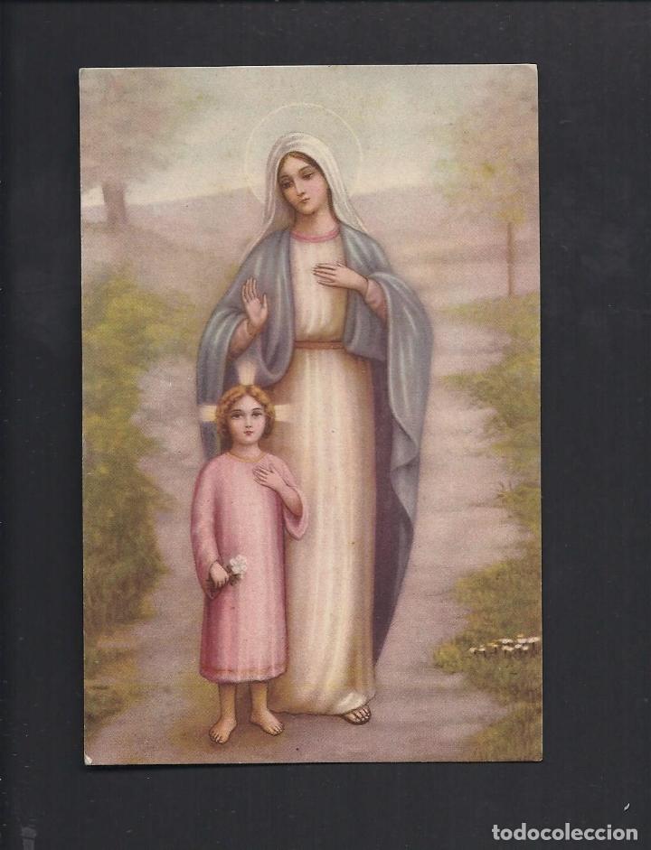 Postales: Postal religiosa. Circulada - Foto 1