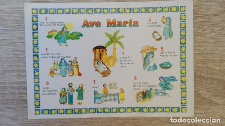 Postales: AVE MAR&Iacute;A-POSTAL-TARJETA-PAULINAS-SERIE ORACIONES N&ordm; 2-A&Ntilde;O 2000-A COLOR.