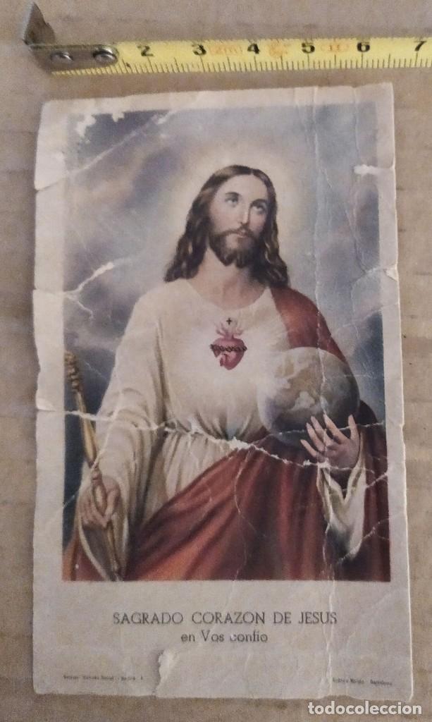 Postkarten: POSTAL RELIGIOSA SAGRADO CORAZON JESUS VOS CONFIO