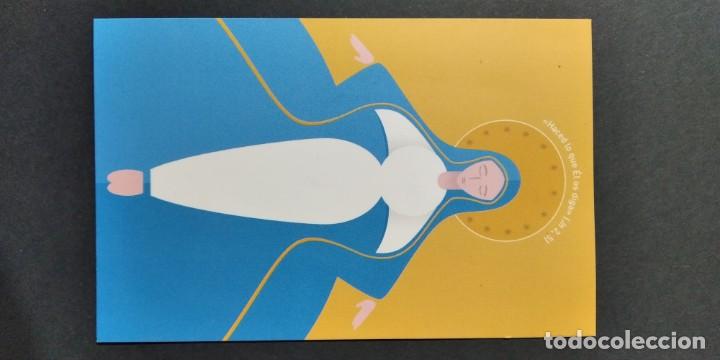 Cartes Postales: CAMPA&Ntilde;A ENFERMO 2016 - CONFERENCIA EPISCOPAL ESPA&Ntilde;OLA	 - ESTAMPA RELIGIOSA MARIANA	A2