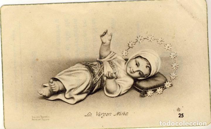  LA VIRGEN NI&Ntilde;A.- 