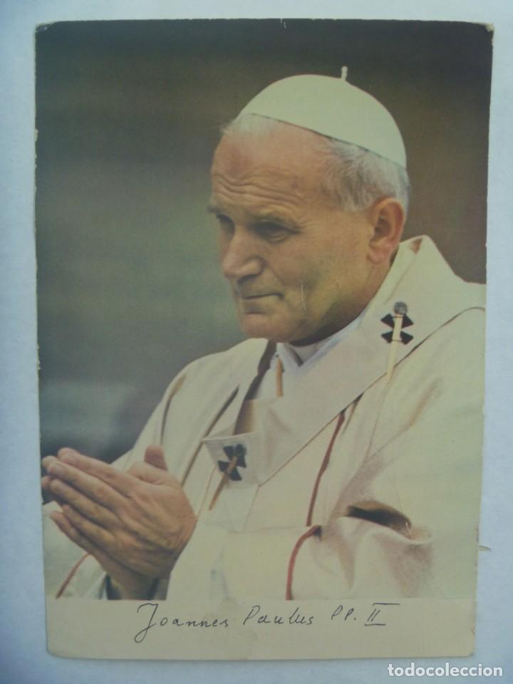 Postales: GRAN ESTAMPA DEL PAPA JUAN PABLO II. 1979 ........ 14,5 X 21 CM