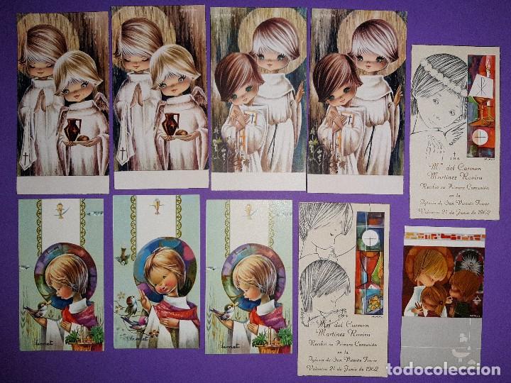 Cartoline: LOTE 10 ANTIGUAS ESTAMPAS DIFERENTES FIRMAS Y TAMA&Ntilde;OS SALOME VENNET GALLARDA