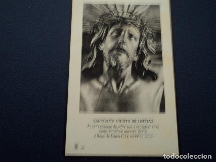 Postales: antiguo recordatorio de defuncion ex-assisten gral. escoles pias fotografia 1931 11,5 x 7,5cm