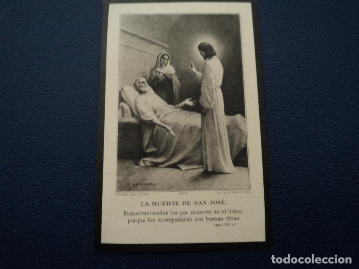 Postales: antiguo recordatorio de defuncion sitjes 1921 11,5 x 7,5 cm