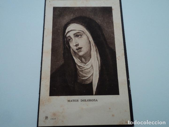 Postales: antiguo recordatorio de defuncion SAN JUAN DE HORTA 1945