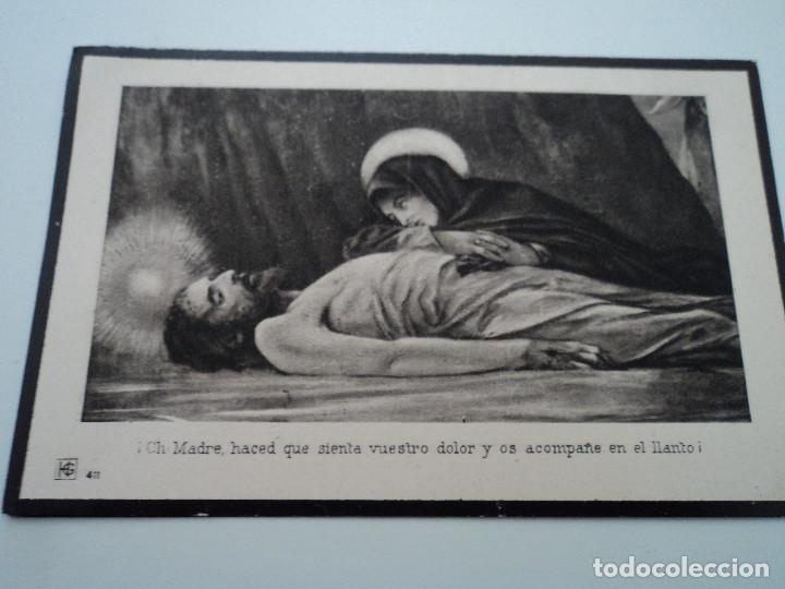 Postales: antiguo recordatorio de defuncion 1924