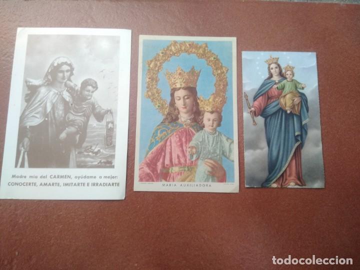 Postales: Lote de 3 estampas religiosas - Foto 1