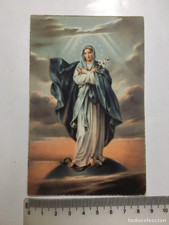 Postales: POSTAL RELIGIOSA. INMACULADA CONCEPCI&Oacute;N. LT. - Foto 1