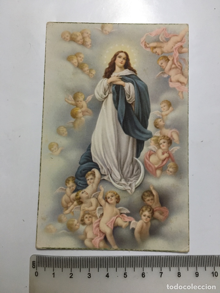 Postales: POSTAL RELIGIOSA. INMACULADA CONCEPCI&Oacute;N. LT. - Foto 1